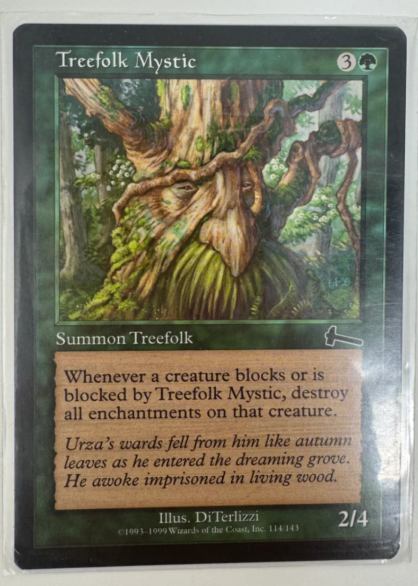 Treefolk Mystic Urza's Legacy · Common by David