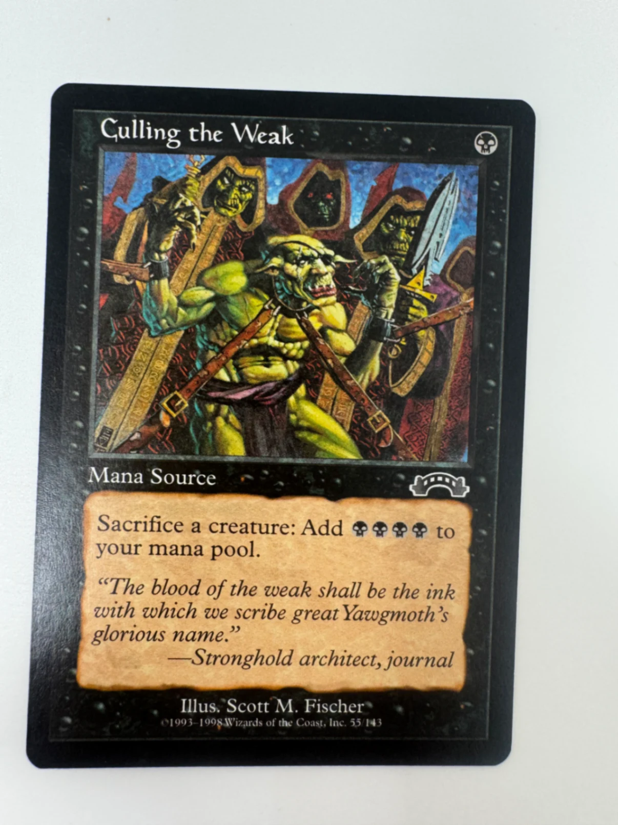 Culling the Weak Exodus · Common by David