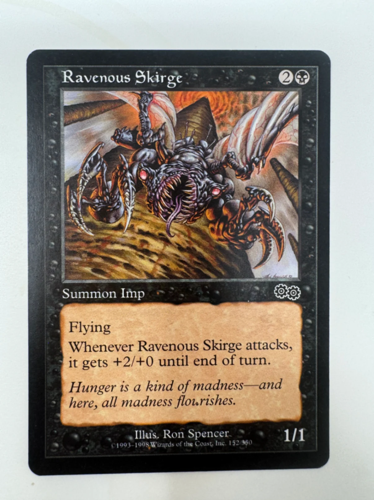 Ravenous Skirge Urza's Saga · Common by David