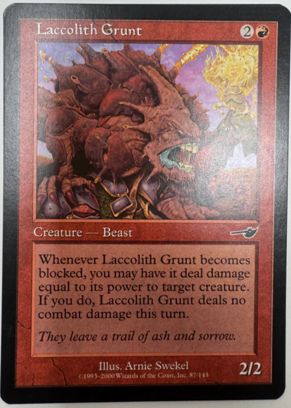 Laccolith Grunt Nemesis · Common by David