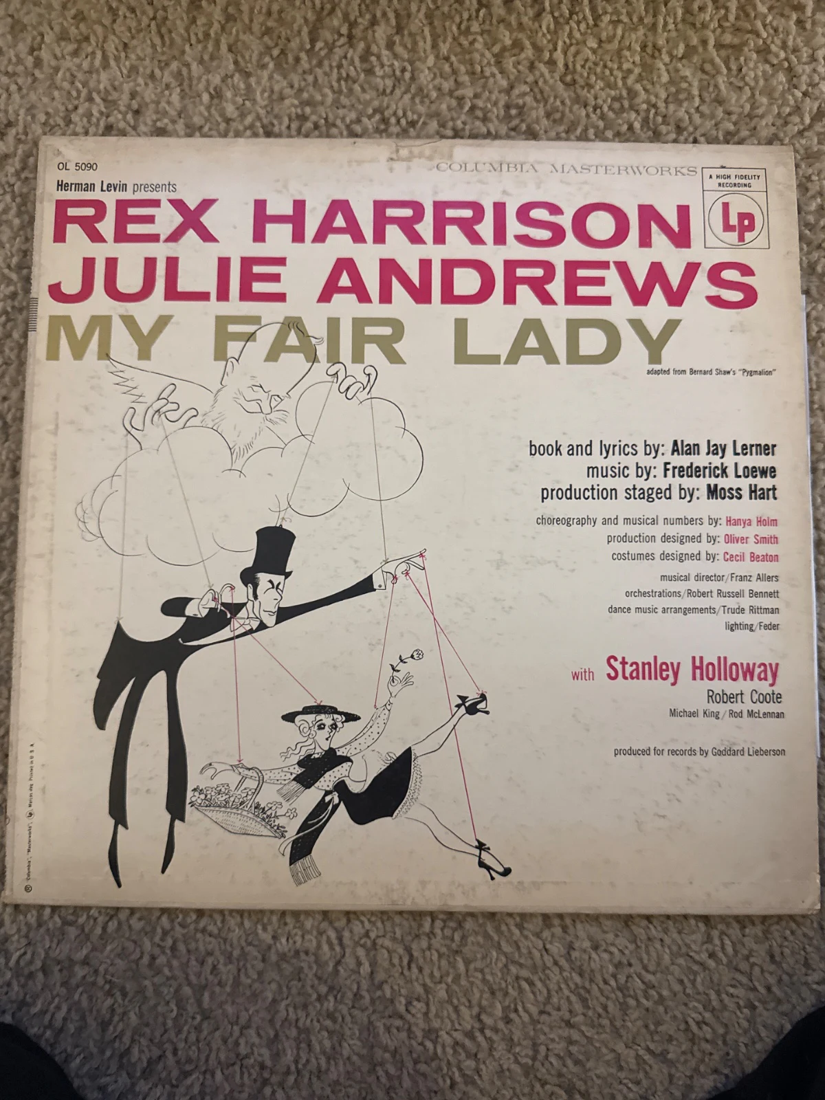 My Fair Lady Rex Harrison, Julie Andrews by Frog