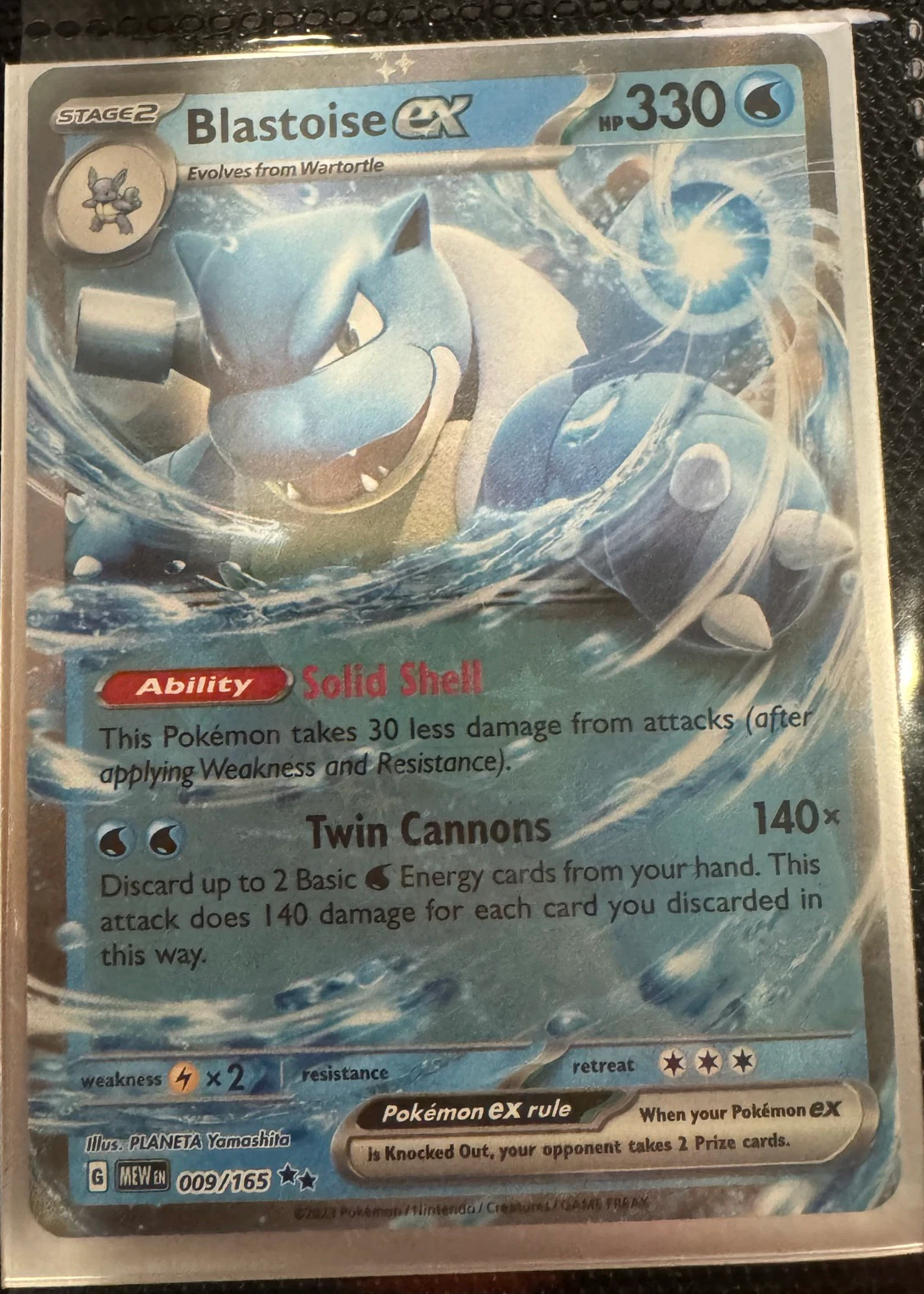 Blastoise ex by David