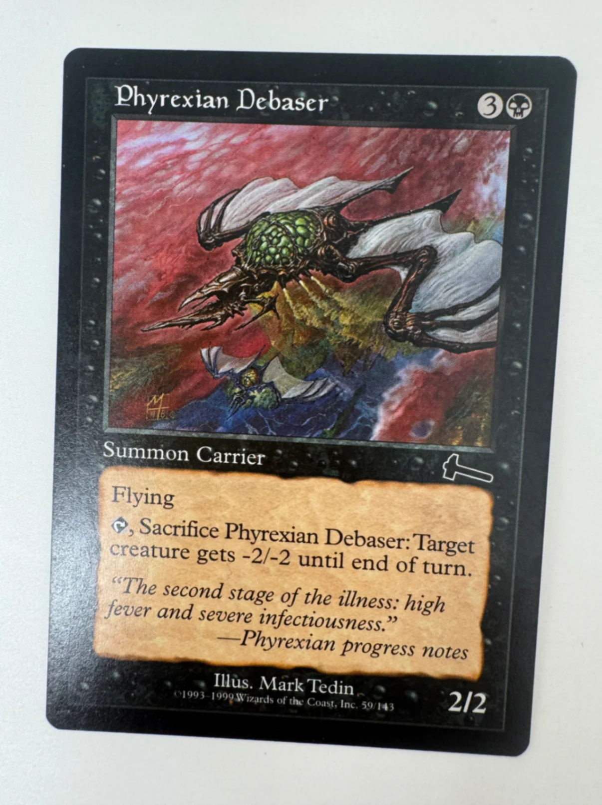 Phyrexian Debaser Urza's Legacy · Common by David