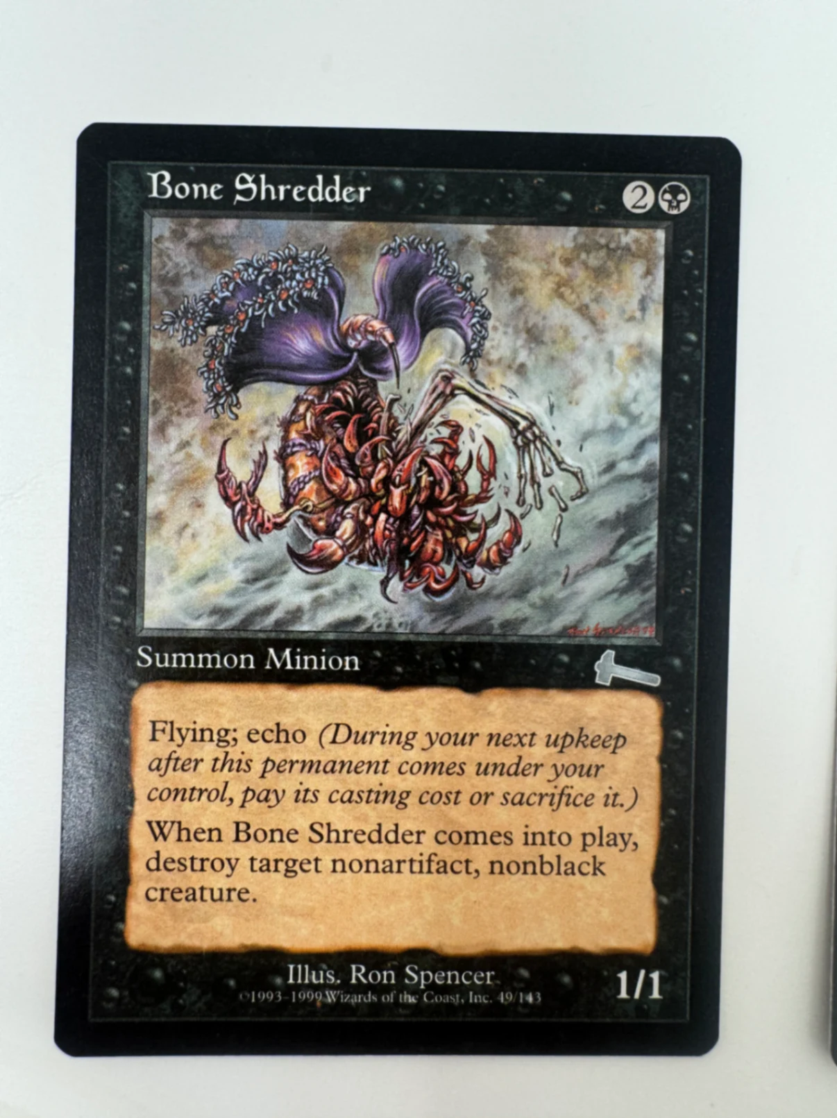 Bone Shredder Urza's Legacy · Uncommon by David