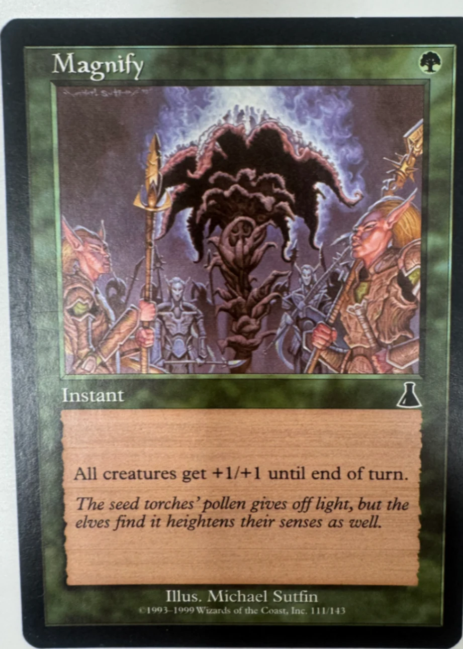 Magnify Urza's Destiny · Common by David