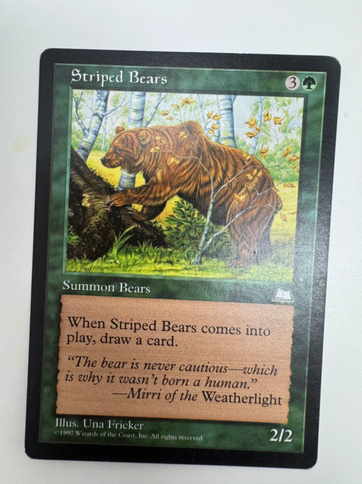 Striped Bears Weatherlight · Common by David