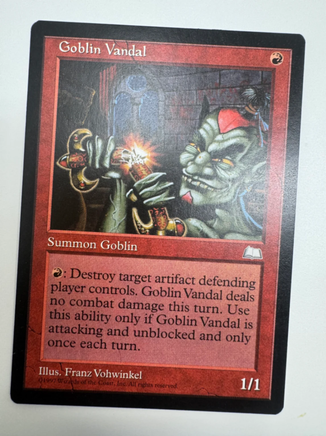 Goblin Vandal Weatherlight · Common by David
