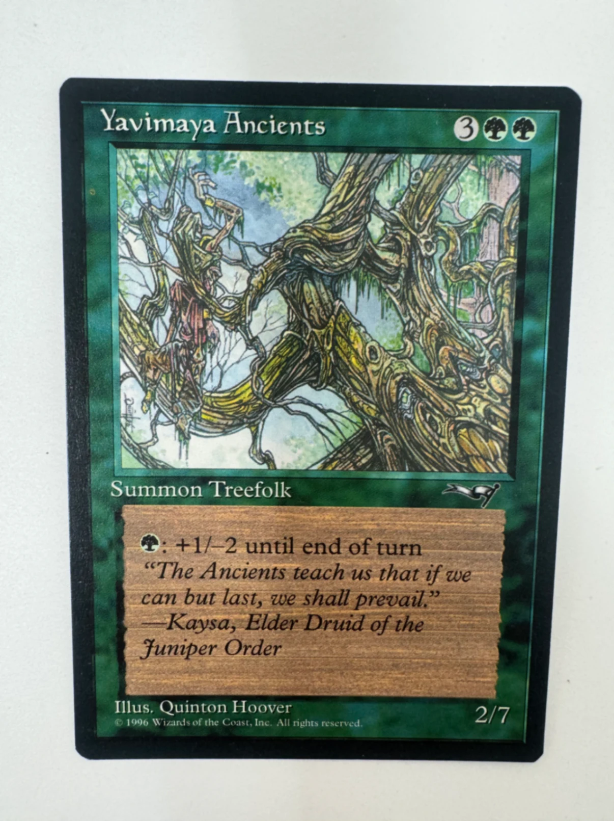 Yavimaya Ancients Weatherlight · Common by David