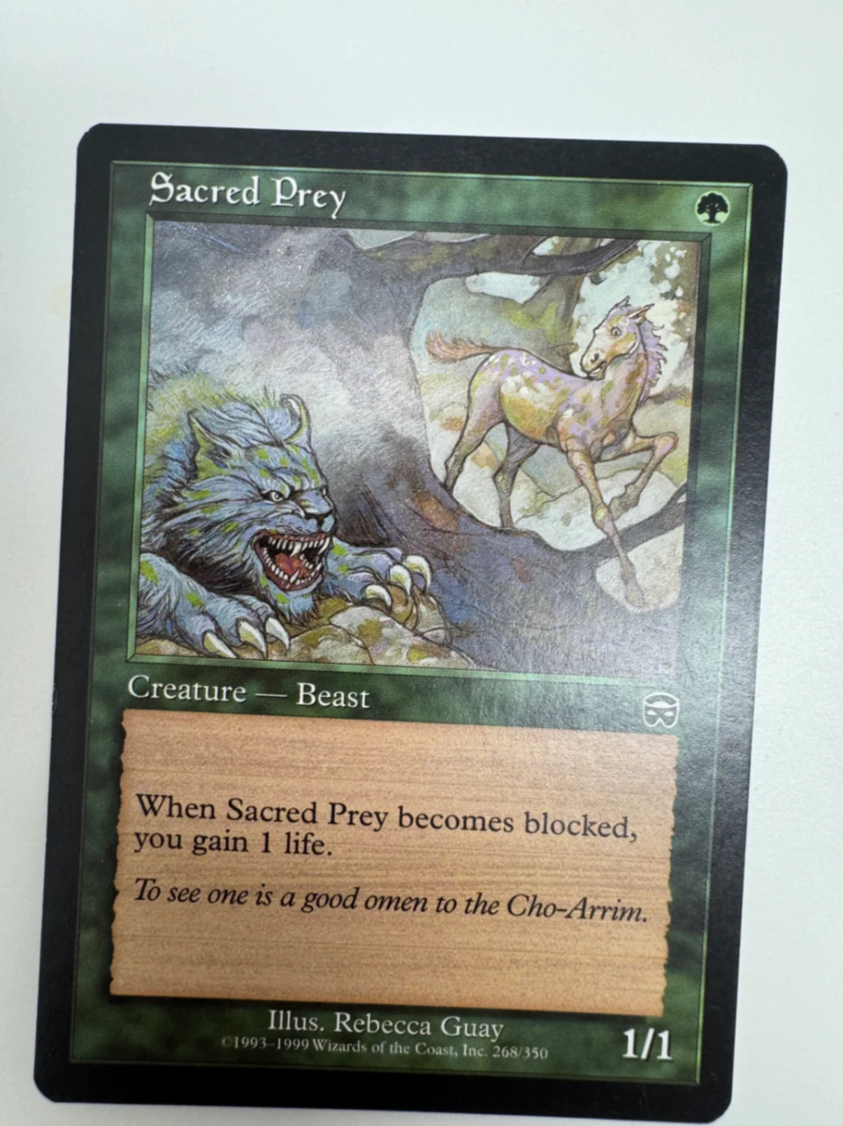 Sacred Prey Mercadian Masques · Common by David